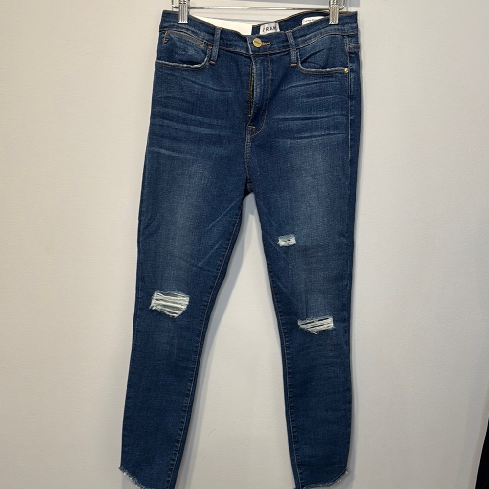 Frame denim distressed jeans NWT